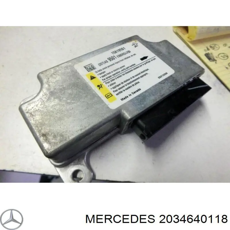2034640118 Mercedes anillo de airbag