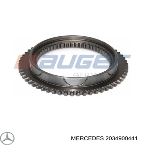 Comprar 2034900441 Mercedes Abrazadera de sujeción delantera