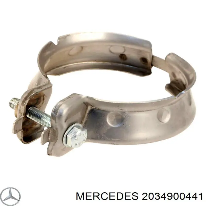 Abrazadera delantera del silenciador Mercedes 2034900441 precio, desde 34,50 EUR
