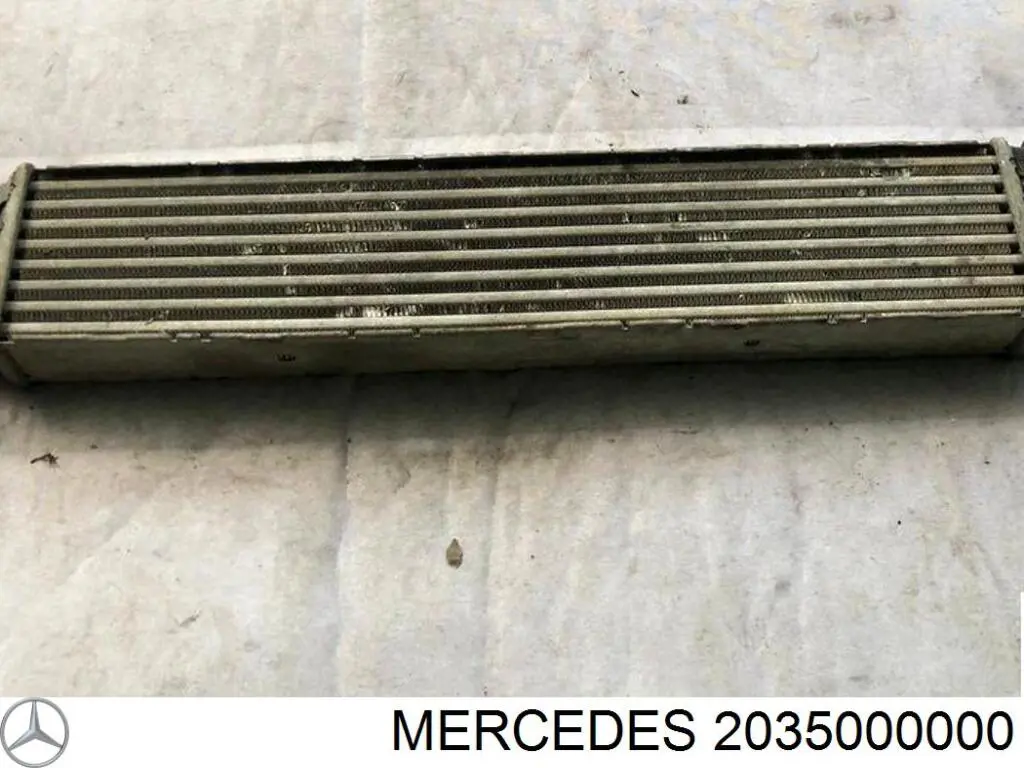 Radiador de aire de admisión Mercedes 2035000000 precio, desde 89,39 EUR