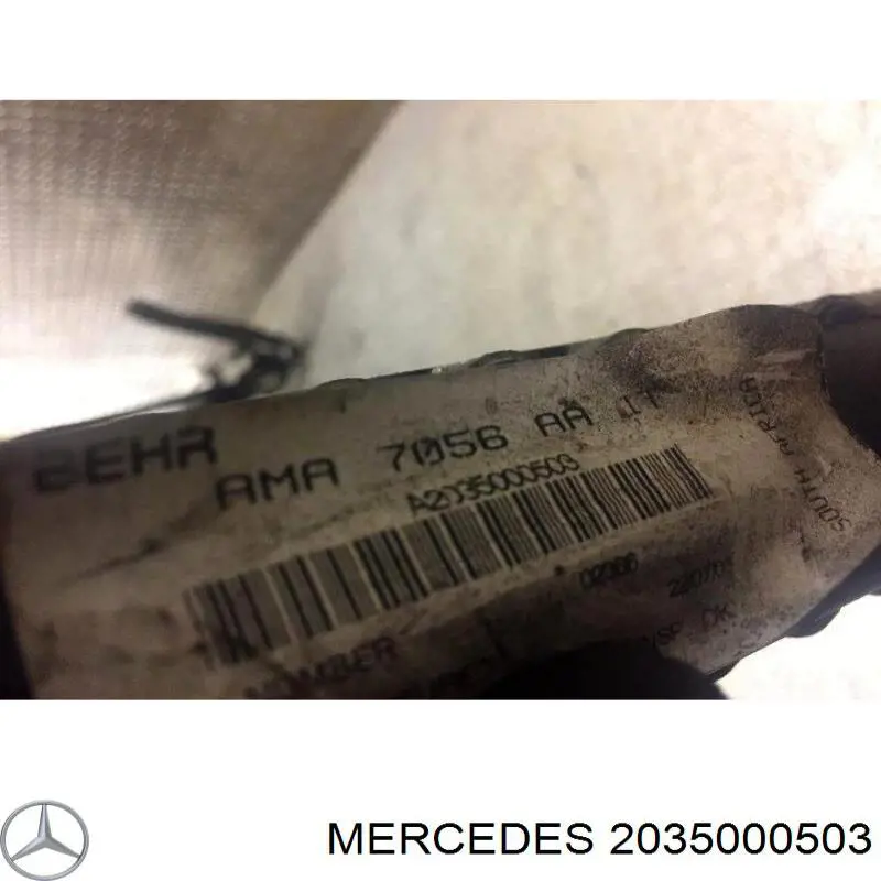 2035000503 Mercedes radiador