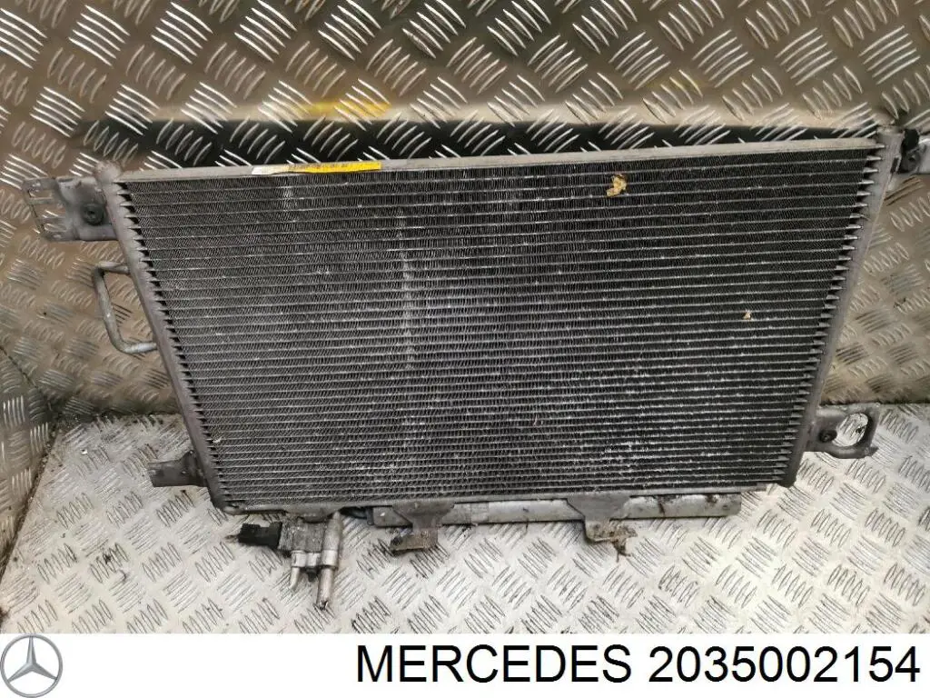 2035002154 Mercedes condensador aire acondicionado