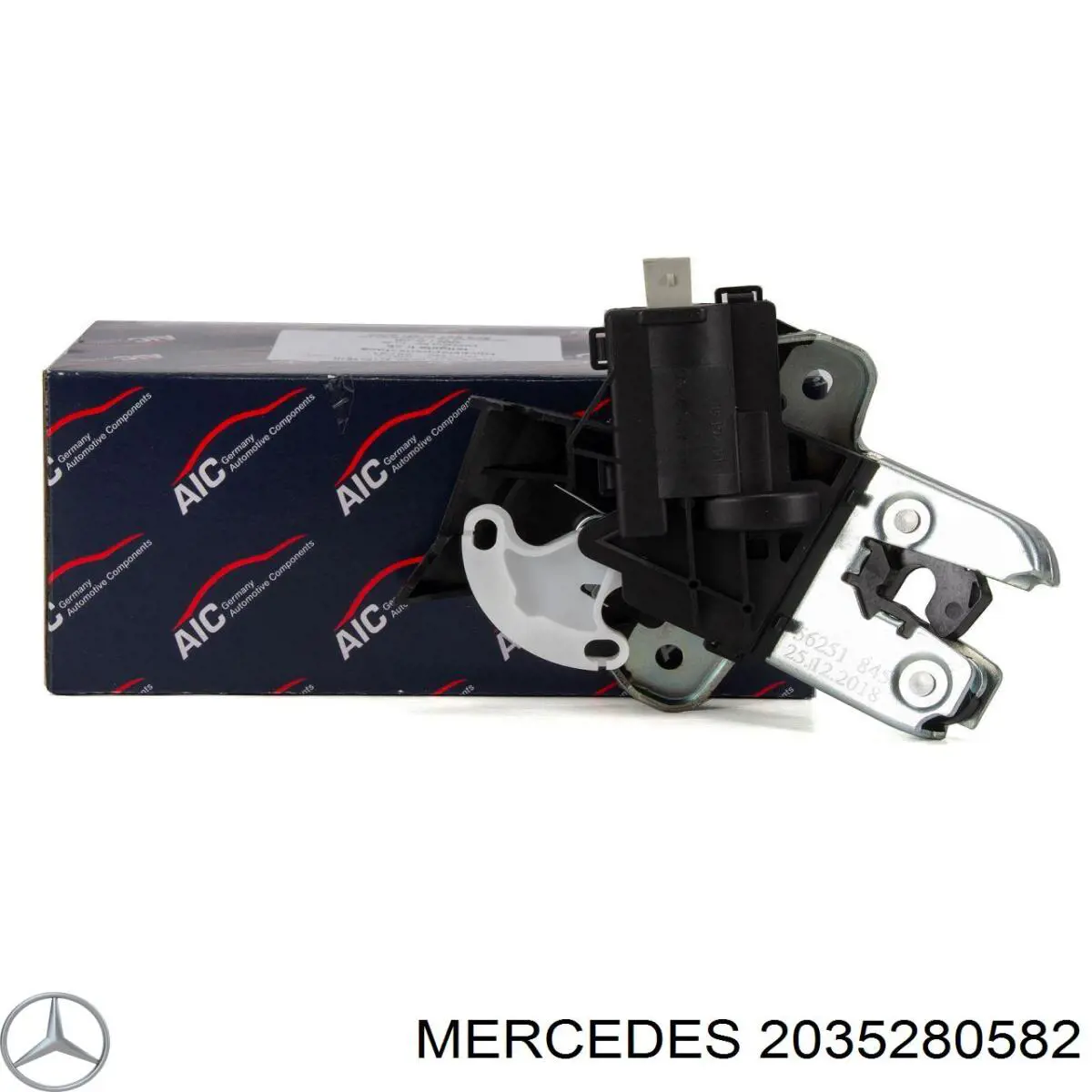 2035280582 Mercedes tubo flexible de aire de sobrealimentación superior izquierdo