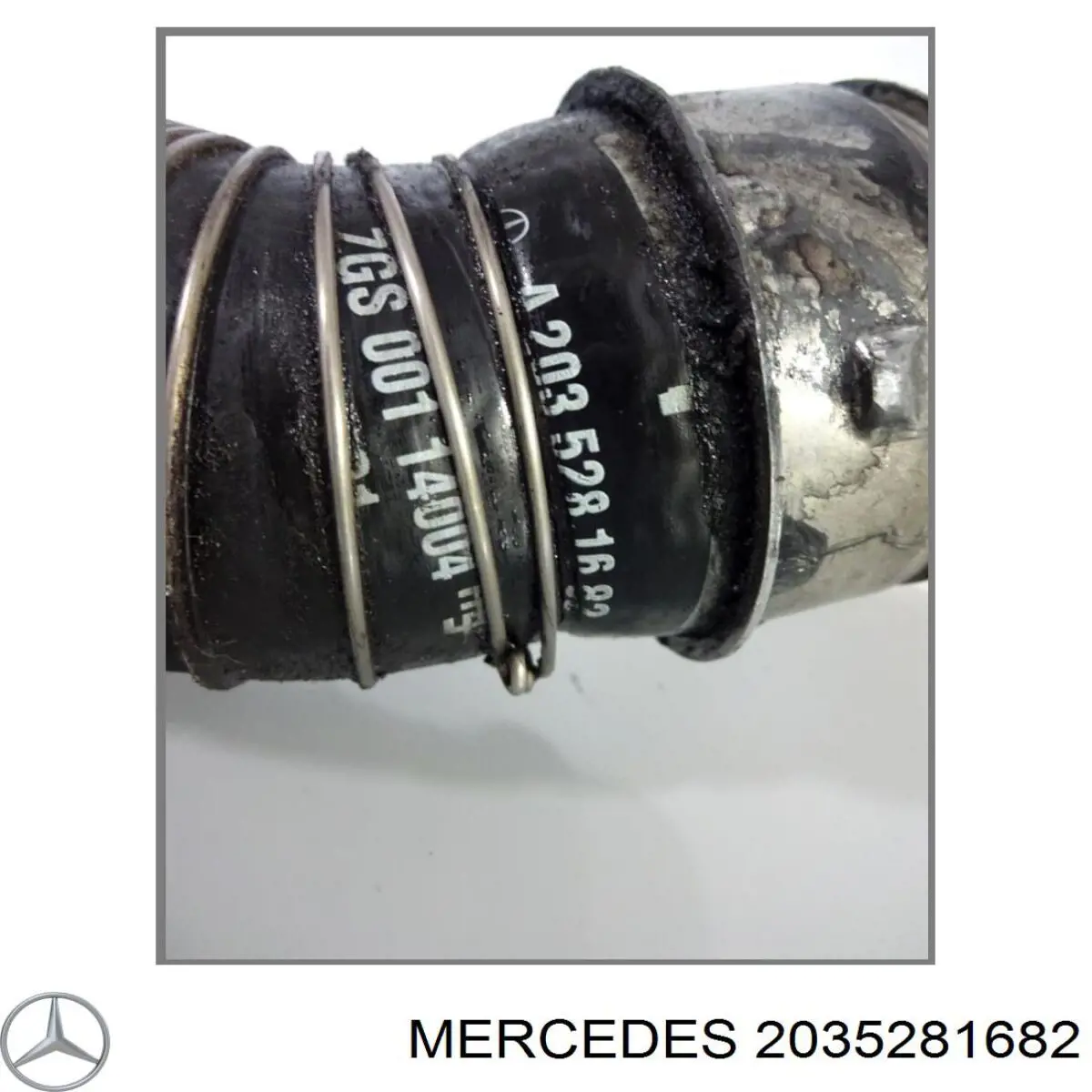 Manguera del intercooler Mercedes A2035281082 precio, desde 68,24 EUR