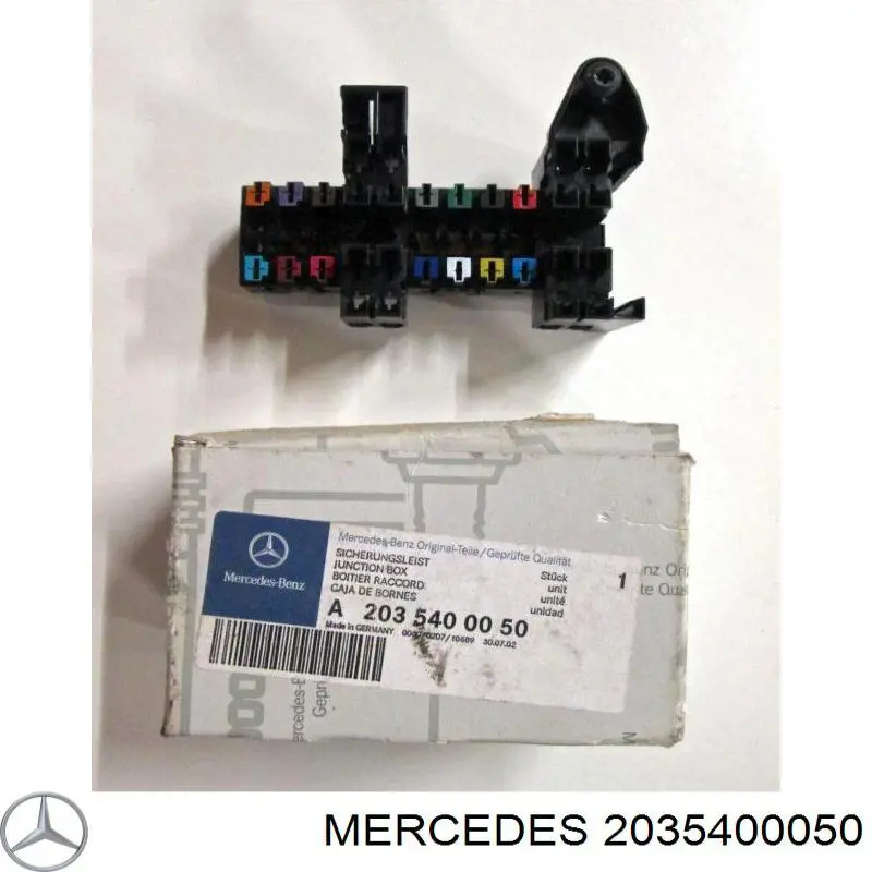 Comprar 2035400050 Mercedes Caja de fusibles trasera interior