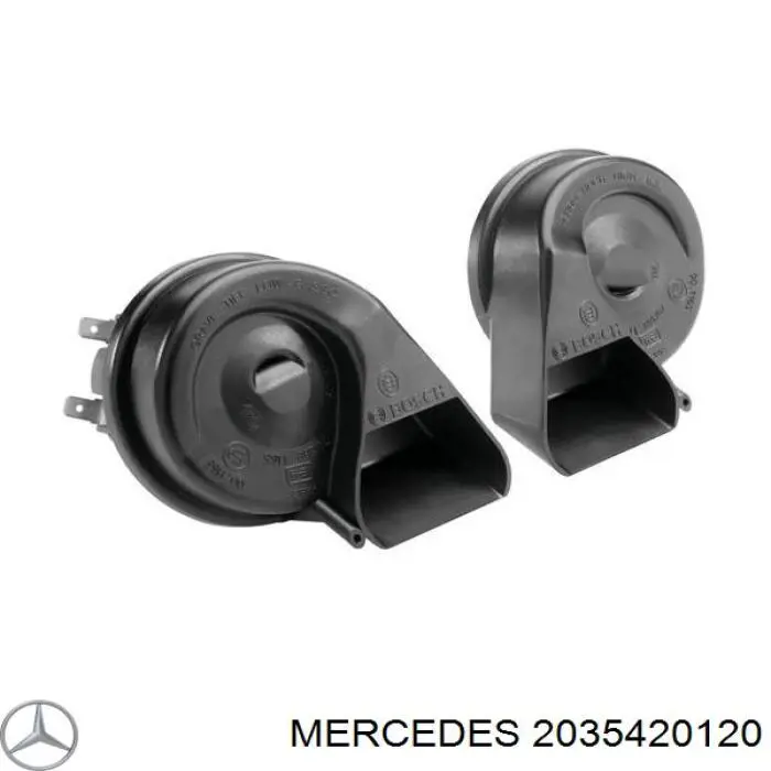 2035420120 Mercedes bocina