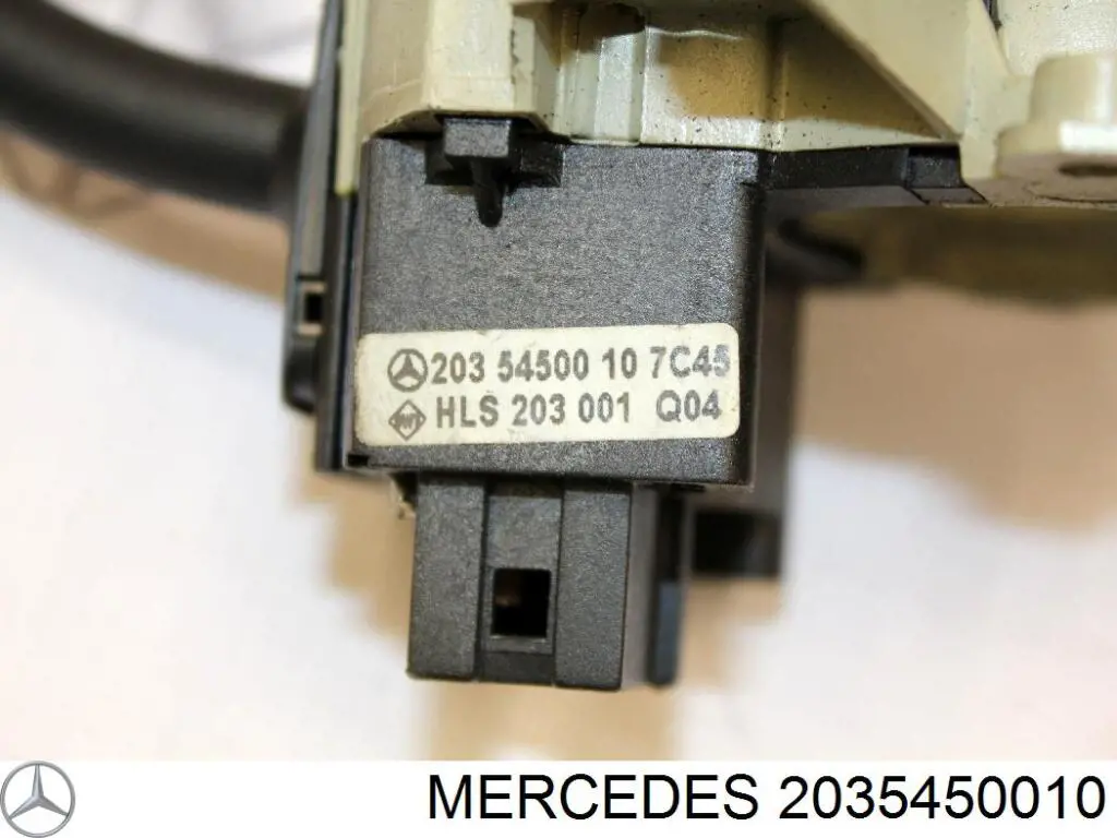 2035450010 Mercedes Conmutador izquierdo de la columna de dirección