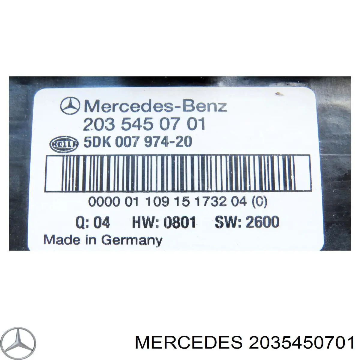 Caja fusibles Mercedes 2035450701 precio, desde 104,54 EUR