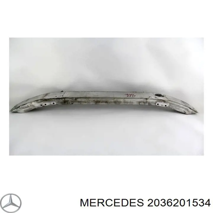 2036201534 Mercedes Refuerzo parachoque delantero
