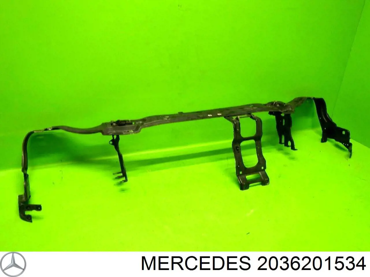 Refuerzo parachoque delantero 2036201534 Mercedes