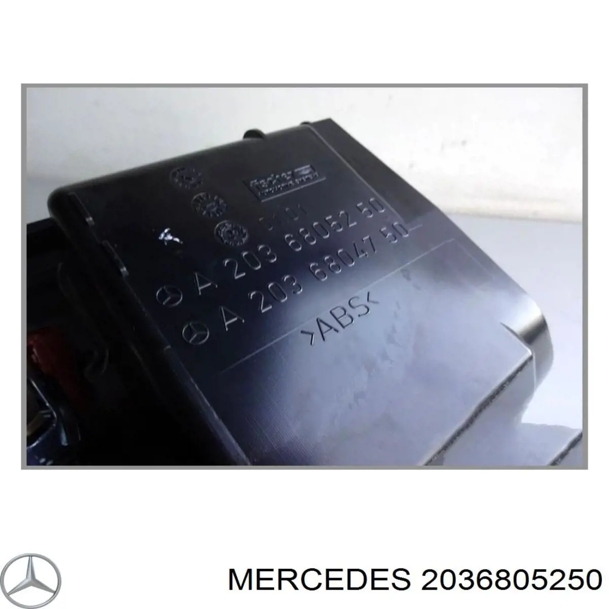 2036805250 Mercedes cenicero de consola central