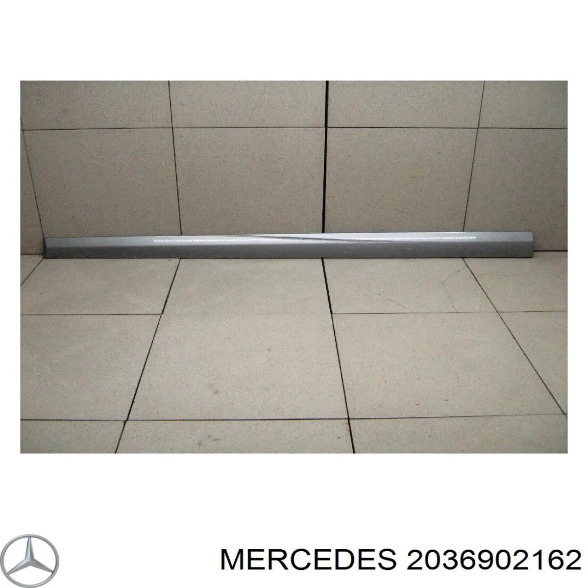 Moldura de puerta delantera izquierda Mercedes 2036902162 precio, desde 76,96 EUR