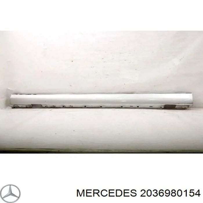 Listón de acceso exterior izquierdo Mercedes C (W203)