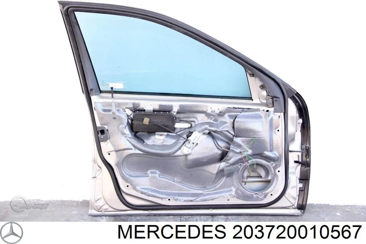 Puerta de coche, delantera, izquierda para Mercedes C (S203)