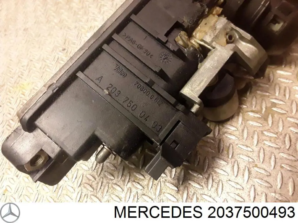 2037500493 Mercedes cerradura de puerta de maletero