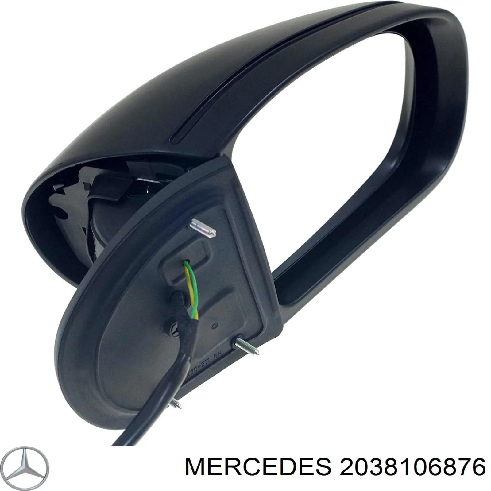 Espejo retrovisor derecho Mercedes 2038106876 precio, desde 177,93 EUR