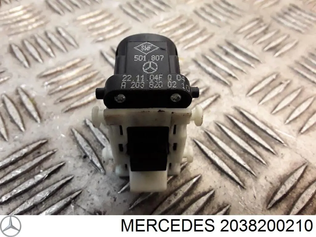 2038200210 Mercedes botón de elevalunas delantero derecho