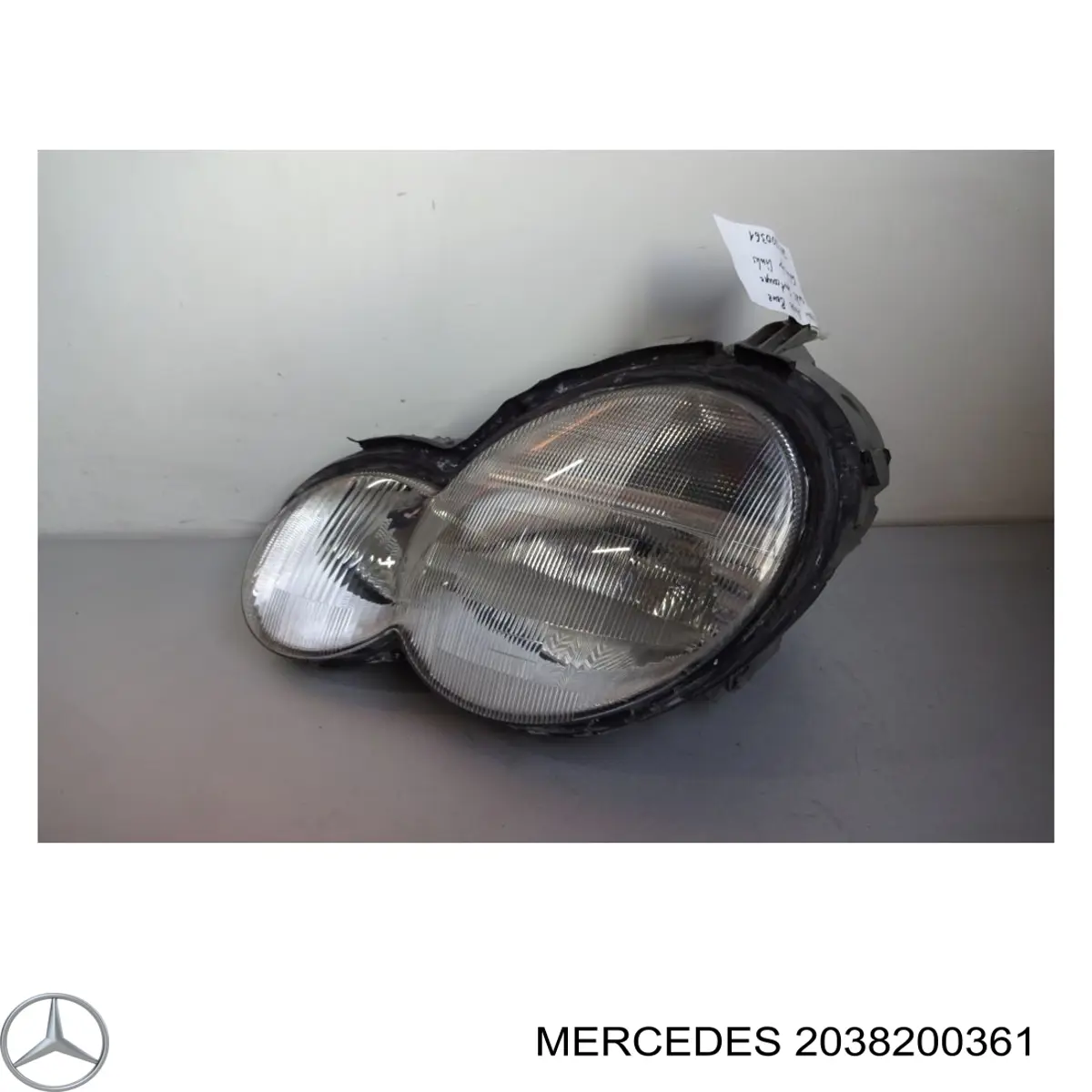 2038200361 Mercedes faro izquierdo