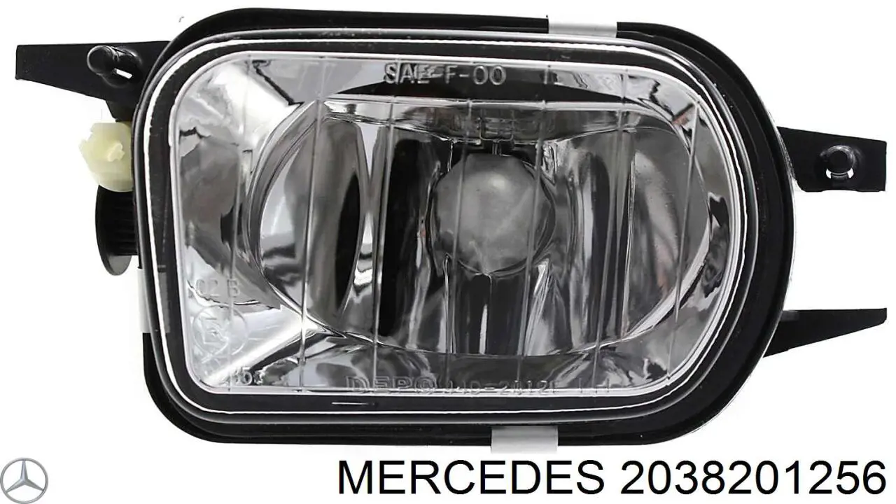 Faro antiniebla derecho Mercedes 2038201256 precio, desde 59,00 EUR
