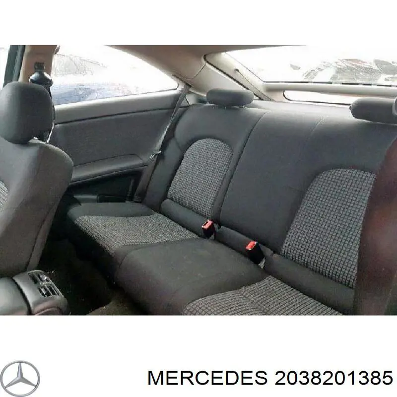 2038201385 Mercedes Unidad de confort de la puerta delantera