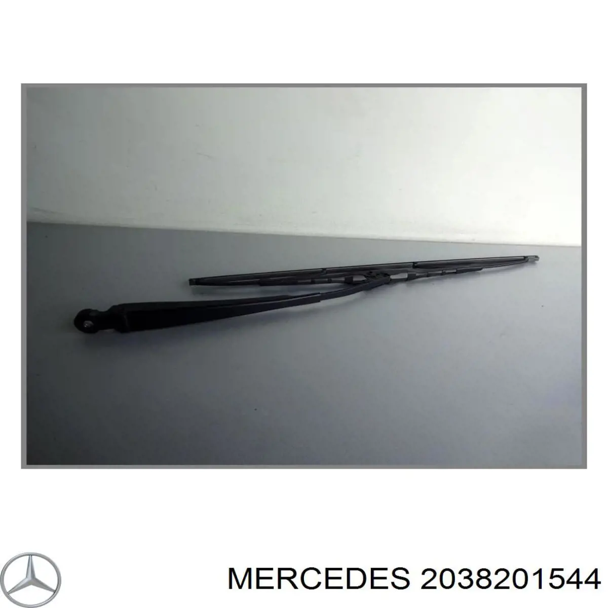 Brazo del limpiaparabrisas, lavado de parabrisas, luna trasera para Mercedes C (S203)