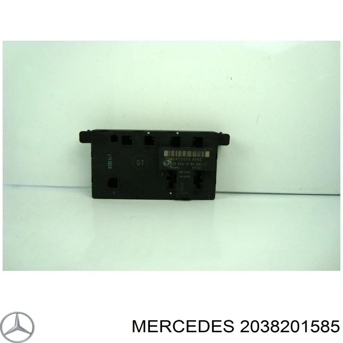 2038201585 Mercedes unidad de confort de la puerta delantera