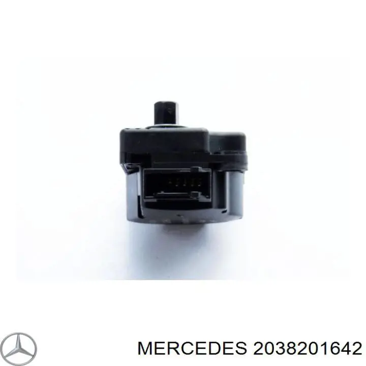 Actuador de compuerta de la calefacción 2038201642 Mercedes