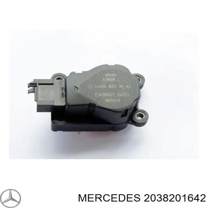 Comprar 2038201642 Mercedes Actuador de compuerta de la calefacción