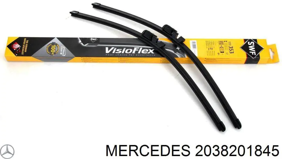 2038201845 Mercedes limpiaparabrisas