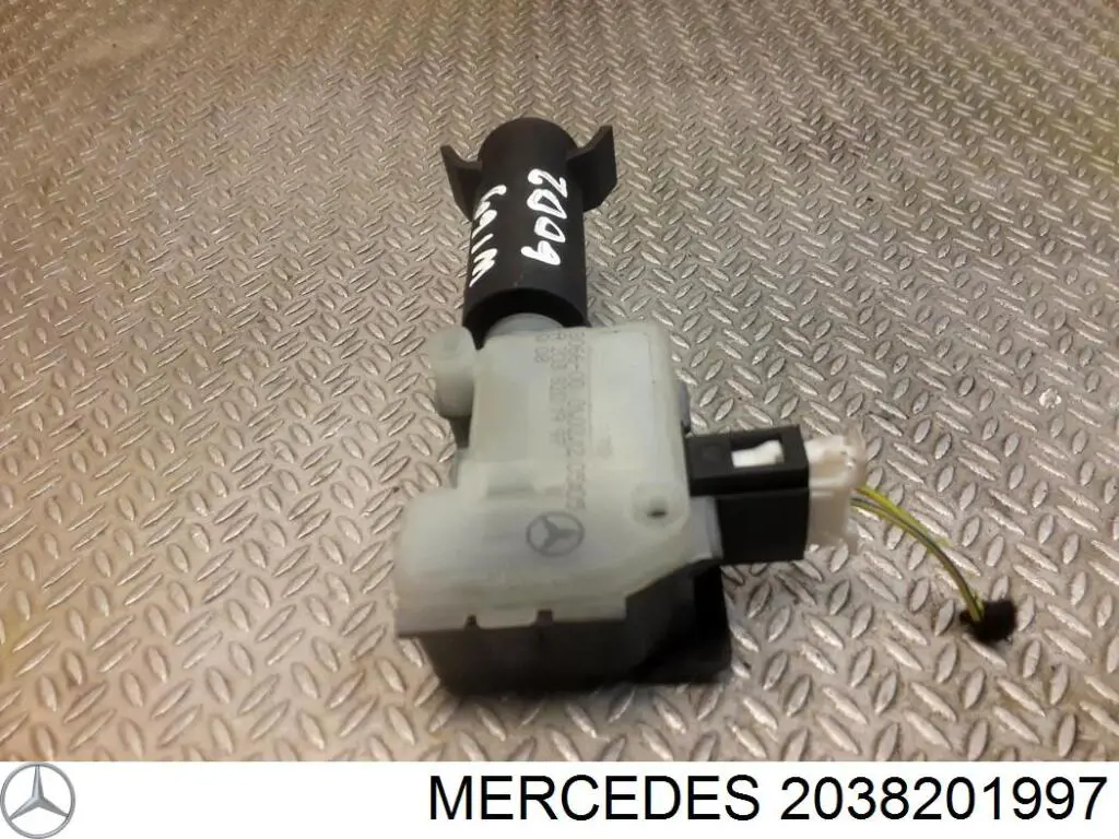 2038201997 Mercedes Cerradura de la tapa del depósito de combustible