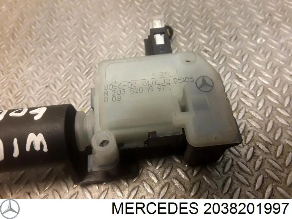 Cerradura de la tapa del depósito de combustible 2038201997 Mercedes