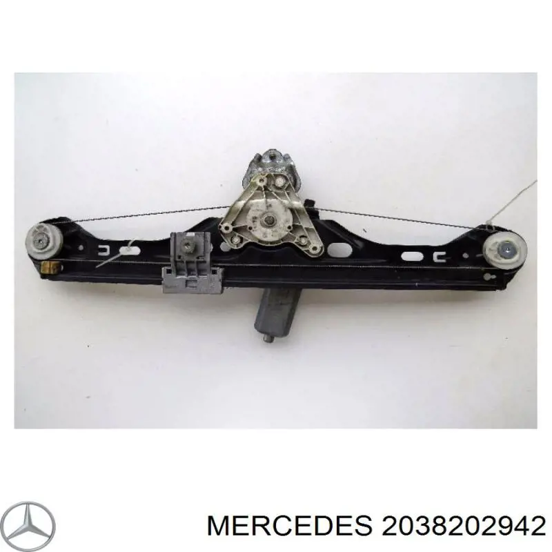 Motor eléctrico, elevalunas, puerta trasera izquierda para Mercedes C (S203)