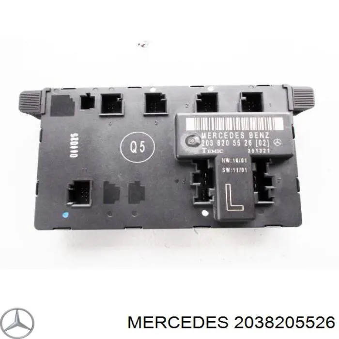 Unidad de confort de la puerta delantera Mercedes 2038205526 precio, desde 42,11 EUR
