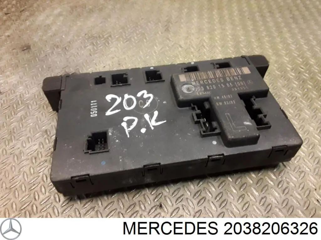 2038206326 Mercedes Unidad de confort de la puerta delantera