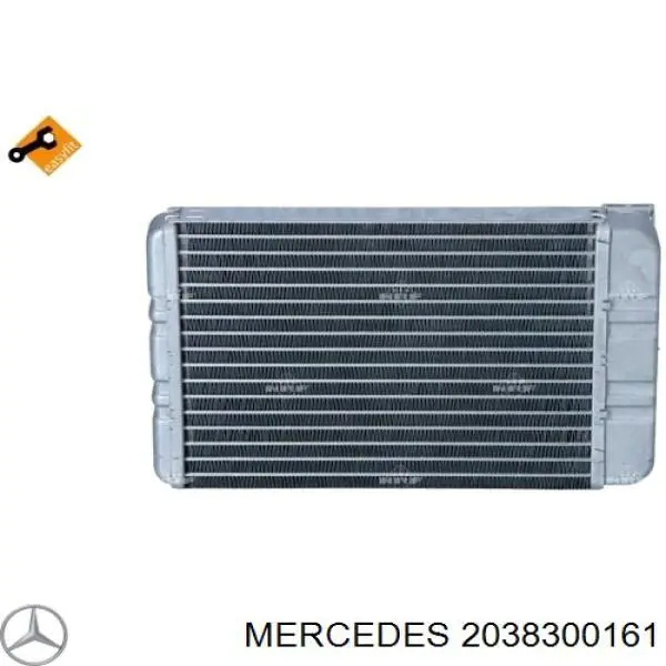 2038300161 Mercedes radiador de calefacción