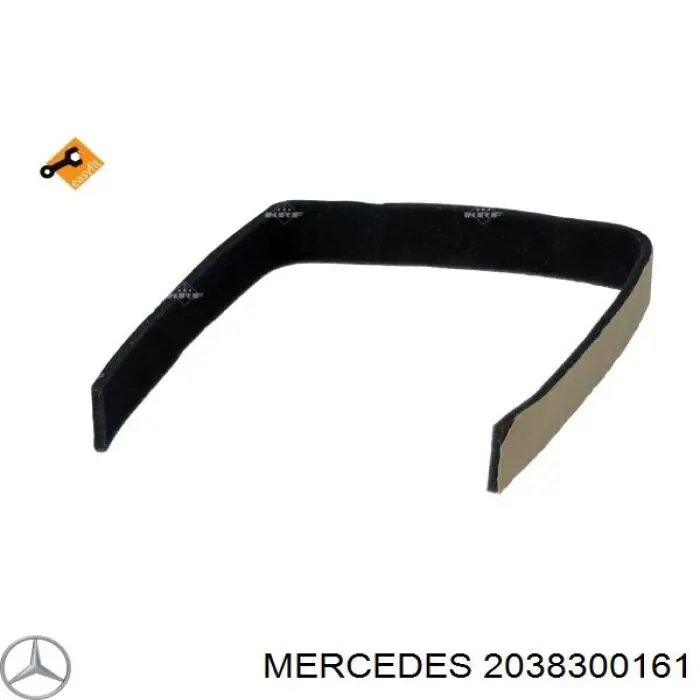 Radiador de calefacción Mercedes 2038300161 precio, desde 28,20 EUR