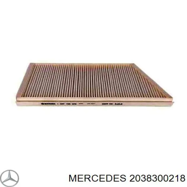 2038300218 Mercedes filtro habitáculo