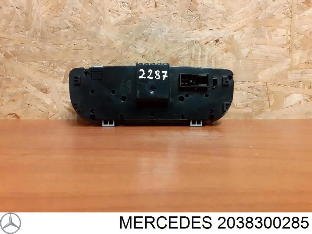 Comprar 2038300285 Mercedes Unidad de control aire acondicionado
