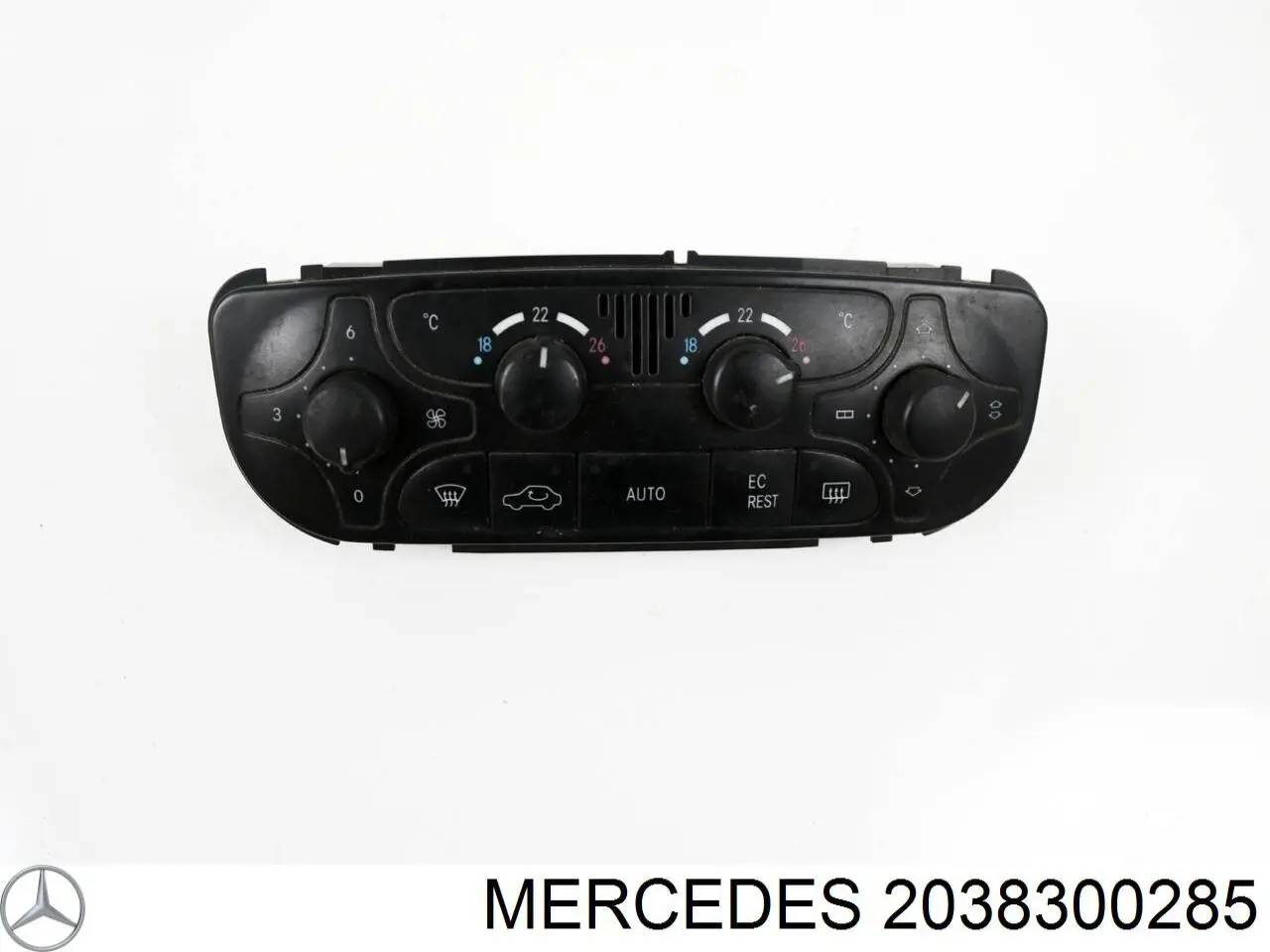 Unidad de control, calefacción/ventilacion para Mercedes C (S203)