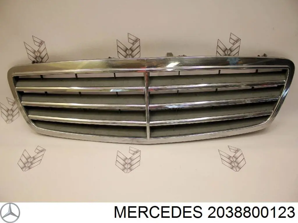 2038800123 Mercedes rejilla de radiador