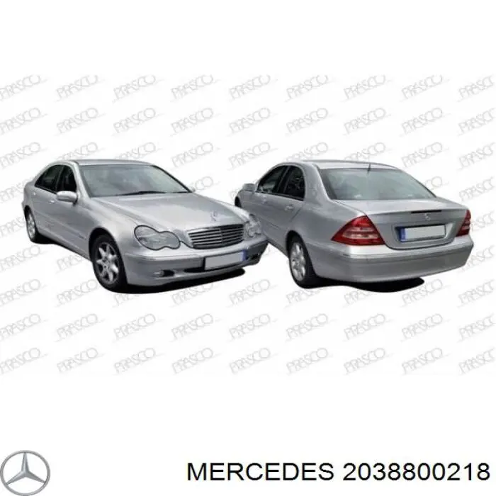 2038800218 Mercedes Aleta delantera