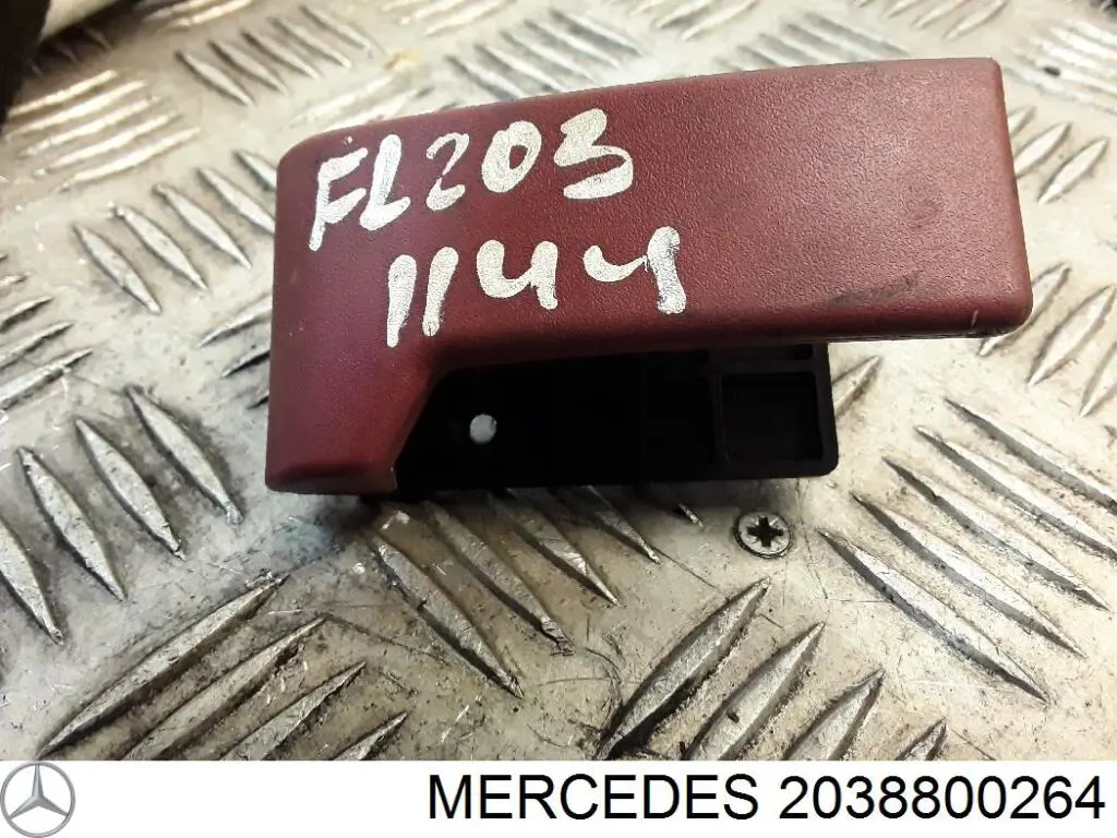 Gancho soporte del capó Mercedes 2038800164 precio, desde 34,85 EUR
