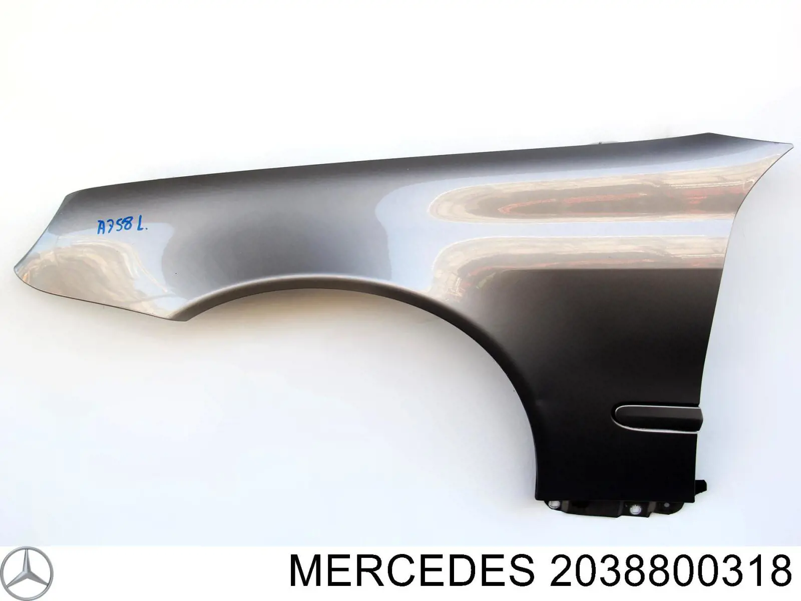 Aleta delantera izquierda Mercedes 2038800318 precio, desde 140,84 EUR