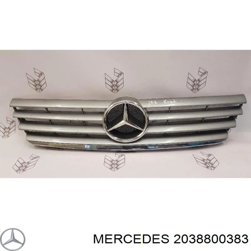 Parrilla 2038800383 Mercedes