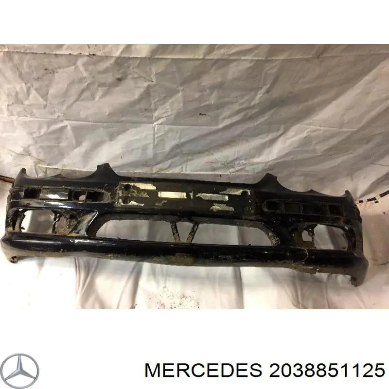 2038851125 Mercedes paragolpes delantero