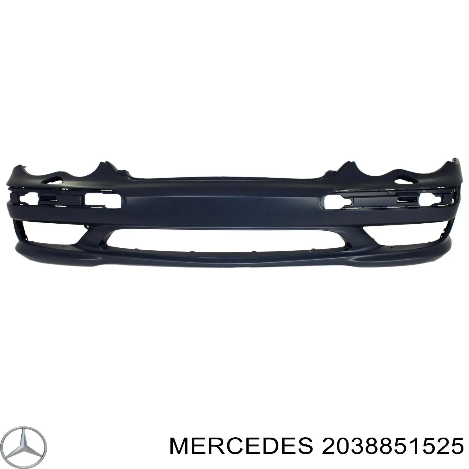 2038851525 Mercedes paragolpes delantero