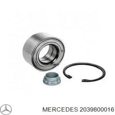2039800016 Mercedes cojinete de rueda trasero