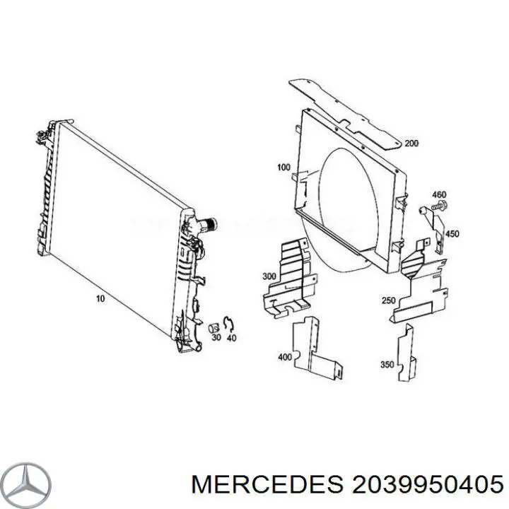 Abrazadera de resorte Mercedes 2039950405 precio, desde 5,99 EUR