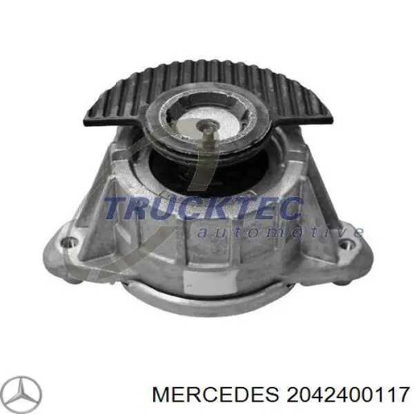 2042400117 Mercedes soporte de motor, izquierda / derecha