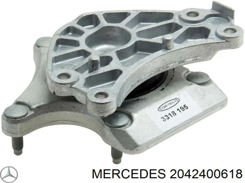 2042400618 Mercedes montaje de transmision (montaje de caja de cambios)